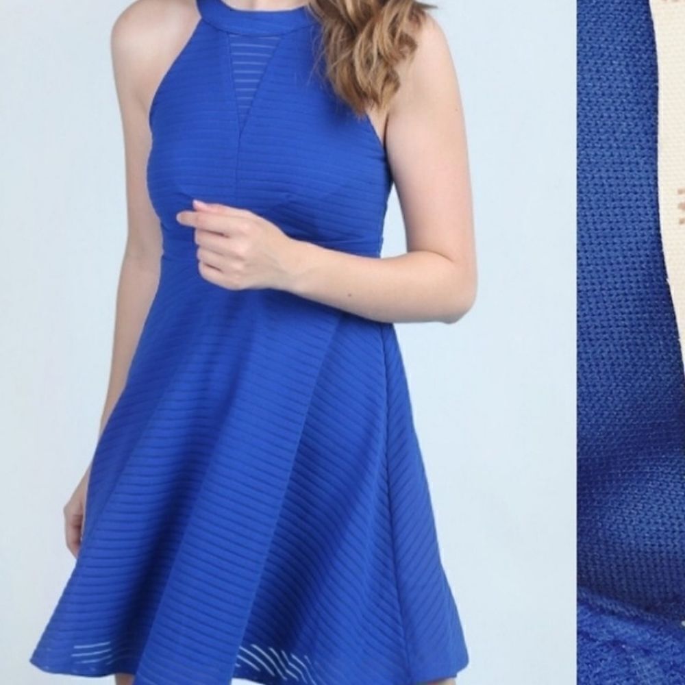 Altar'd State Blue Sleeveless Dress